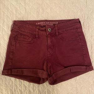 American Eagle super stretch midi shorts size 4